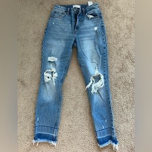 Abercrombie High Rise Mom Jean